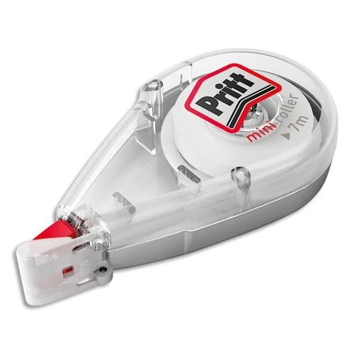 PRITT Mini roller de correction jetable sans solvant correction à sec. 4,2mmx7M.