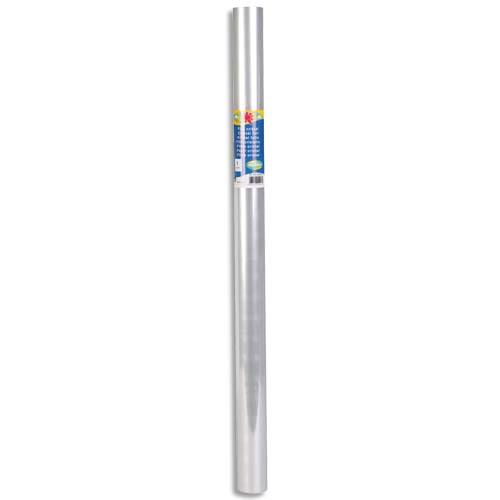 CLAIREFONTAINE Rouleau de film fleuriste neutre transparent en polycristal 35 microns - Format : 0,7 x 10