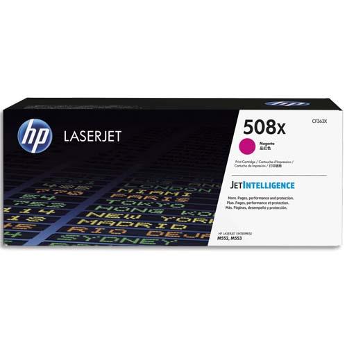 HP Cartouche Laser Magenta 508X CF363X (dont eco-taxe de 0,20 €)
