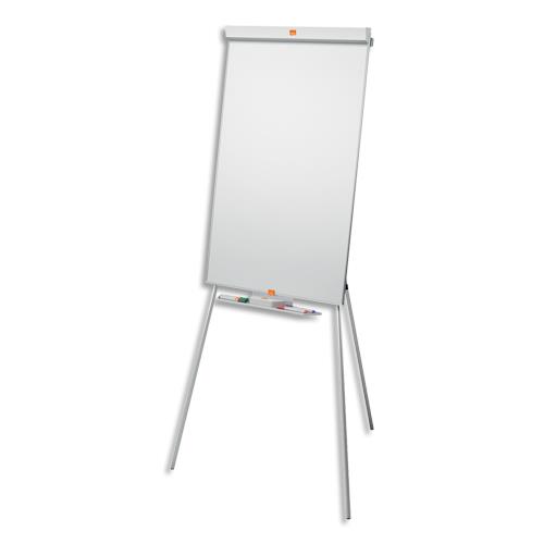 NOBO Chevalet de conférence avec trépied Impression Pro, magnétique, acier laqué (dont eco-taxe mobilier de 1,54 €)