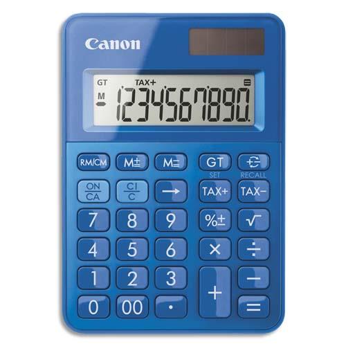 CANON Calculatrice de poche LS-100K MBL Bleue 0289C001AA (dont eco-taxe de 0,02 €)