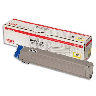 OKI Toner Jaune 42918913 (dont eco-taxe de 0,05 €)