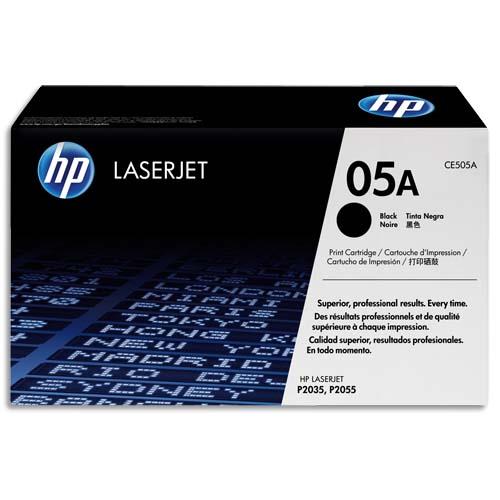 HP Cartouche Laser Noir CE505A (dont eco-taxe de 0,20 €)