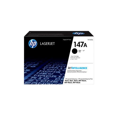 HP Cartouche de toner 147A noir W1470A (dont eco-taxe de 0,35 €)