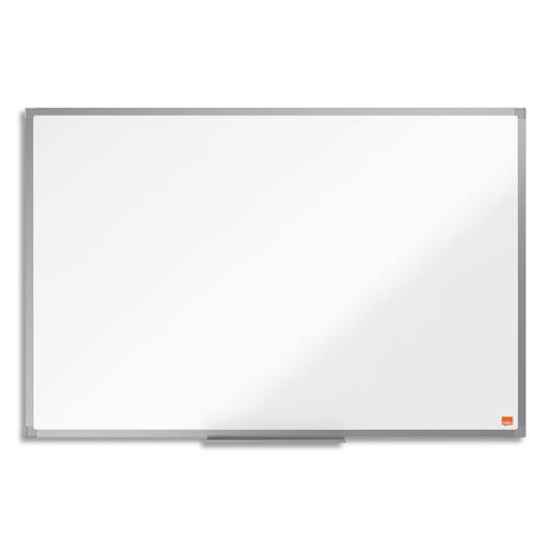 NOBO Tableau blanc émaillé Essence magnétique 900x600 mm, blanc, 1915451 (dont eco-taxe mobilier de 0,80 €)