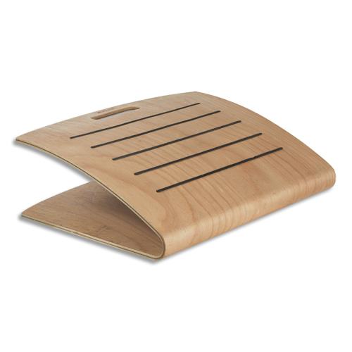 ALBA Repose-pied double position : à plat ou à bascule. Surface texturée anti-dérapant. Coloris naturel