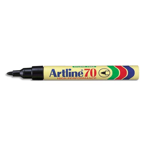 ARTLINE Marqueur ''70'' permanent indélébile pointe ogive 1,5 mm coloris noir