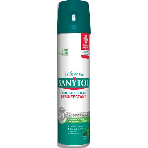 SANYTOL Purificateur d'air-désinfectant surfaces et textiles 600 ml