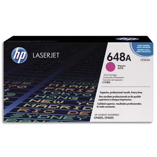 HP Toner Magenta CE263A (dont eco-taxe de 0,35 €)