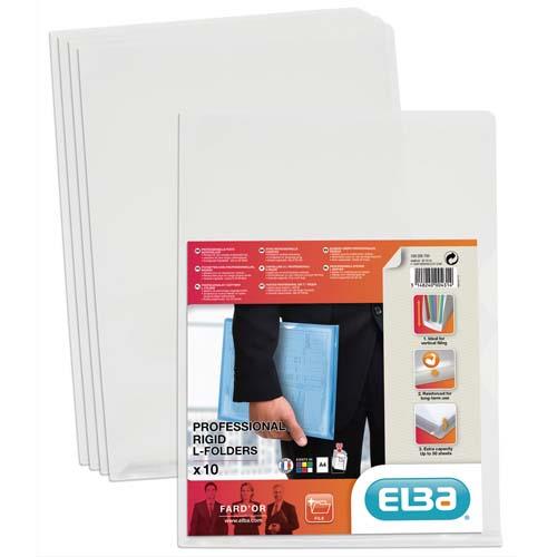 OXFORD Sachet de 10 pochettes-coin Fard'or en PVC 14/100e. Dimensions : 21x30cm. Coloris incolore