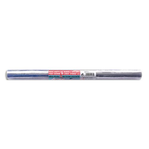 OXFORD Rouleau couvre livre 0,4x5,5m PVC cristal 80 microns. Incolore
