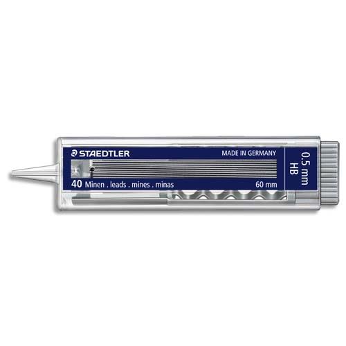 STAEDTLER Etui de 40 mines HB 0,5mm