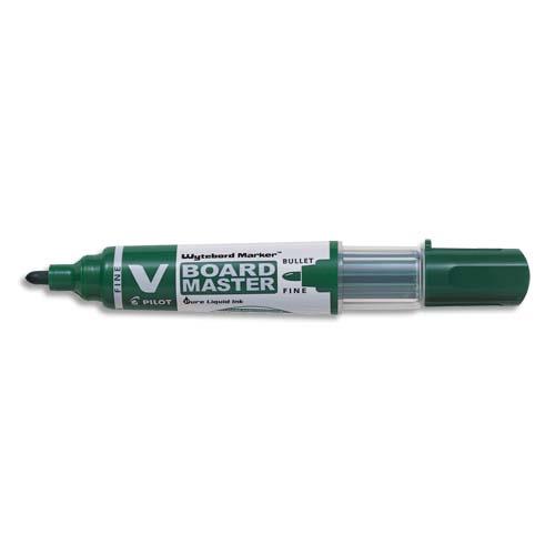 PILOT Marqueur effaçable à sec, pointe ogive, VBOARD MASTER, pointe fine, Vert