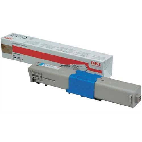 OKI Toner Laser Cyan C/301/321 44973535 (dont eco-taxe de 0,02 €)