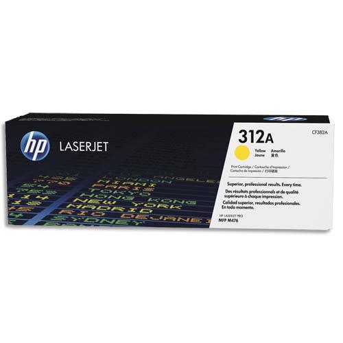 HP Cartouche Laser Jaune CF382A (dont eco-taxe de 0,20 €)