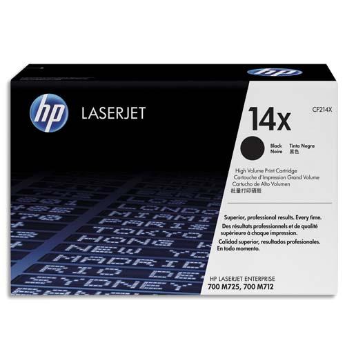 HP Toner Noir 14X HC CF214X (dont eco-taxe de 0,20 €)