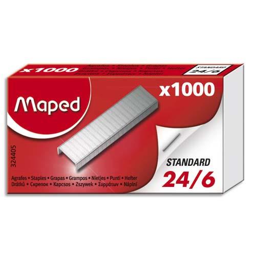 RAPID Boîte de 1000 agrafes 24/8 superstrong
