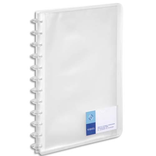 VIQUEL Protège-documents MAXI GEODE en polypro translucide 7/10. 60 vues, 30 pochettes. Incolore.