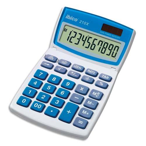 IBICO Calculatrice de bureau 10 chiffres 210X IB410079 (dont eco-taxe de 0,02 €)