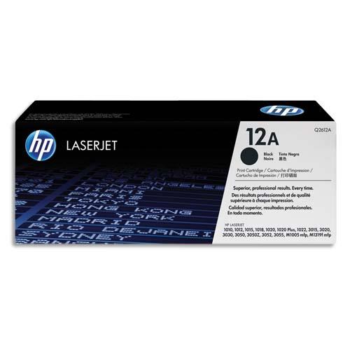 HP Cartouche Laser Noir Q2612A (dont eco-taxe de 0,20 €)
