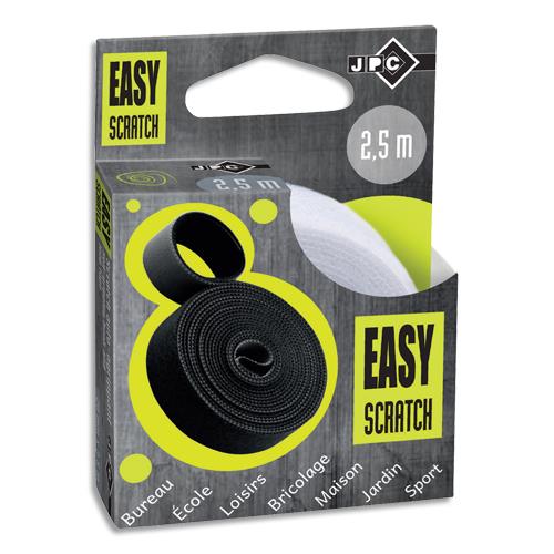 WONDAY Ruban auto-agrippant Easy Scratch Blanc, largeur 20mm x longueur 2,5m