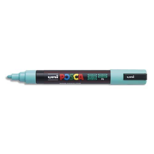 POSCA Marqueur Vert d'eau métal PC5M VE : Pointe conique moyenne