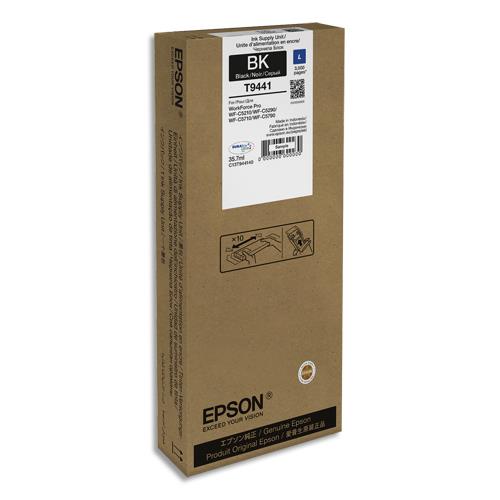 EPSON Cartouche Jet d'Encre Black L WF-C52xx / WF-C57xx Series (T9441) - C13T944140 (dont eco-taxe de 0,02 €)