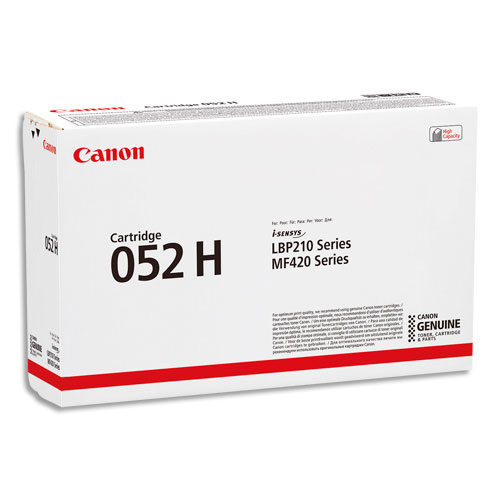 CANON Cartouche Noir Laser haute capacité 052H 9200 pages 2200C002 (dont eco-taxe de 0,10 €)