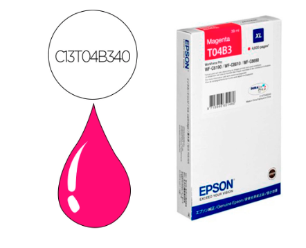 CARTOUCHE ENCRE  EPSON WF-C81XX / WF-C86XX XL        MAGENTA