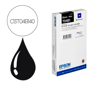 CARTOUCHE ENCRE  EPSON WF-C81XX / WF-C86XX XL NOIR