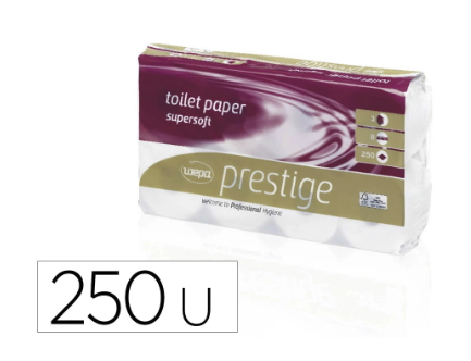 PAPIER TOILETTE 3 PLIS TRIPLE ÉPAISSEUR PAQUET 8 ROULEAUX 250F