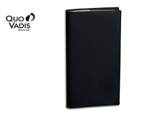 @ QUO VADIS Agenda Italnote S spiralé Mi-Décembre à Décembre - format : 8,8 x 17 cm couverture Noir 797627
