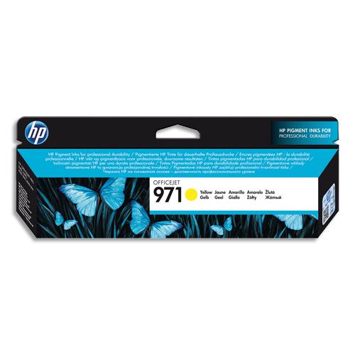HP Cartouche Jet d'encre Jaune 971 CN624AE (dont eco-taxe de 0,04 €)