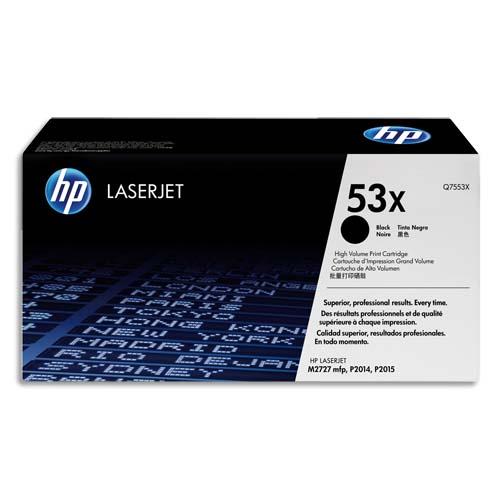 HP Cartouche Laser Noir Q7553X (dont eco-taxe de 0,20 €)