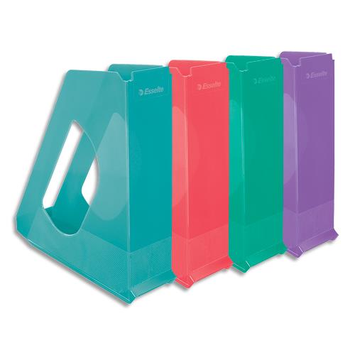 ESSELTE Colour'Breeze Porte-revues, A4, assorti de couleurs, 626281