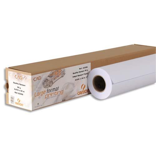 CLAIREFONTAINE Bobine traceur Blanc 90g 0914x91M