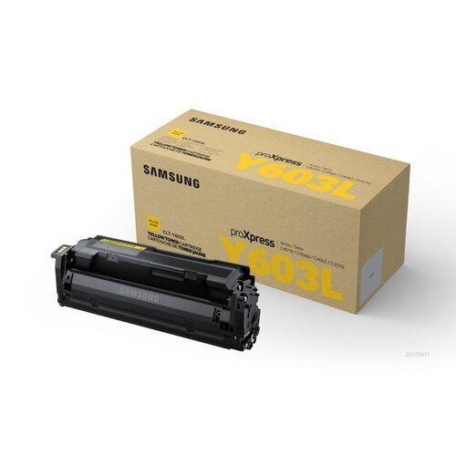 SAMSUNG Cartouche Laser Jaune CLT-Y603L/SU557A (dont eco-taxe de 0,10 €)