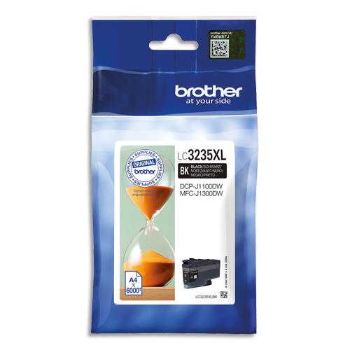 BROTHER Cartouche Jet d'encre très haute capacité LC3235XLBK (dont eco-taxe de 0,02 €)