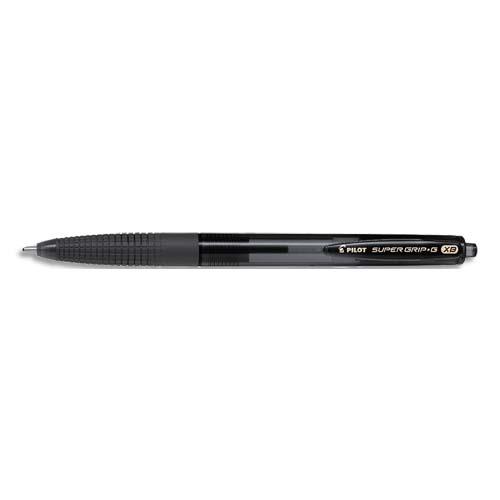 PILOT Stylo bille SUPER GRIP G rétractable pointe extra-large, encre Noire