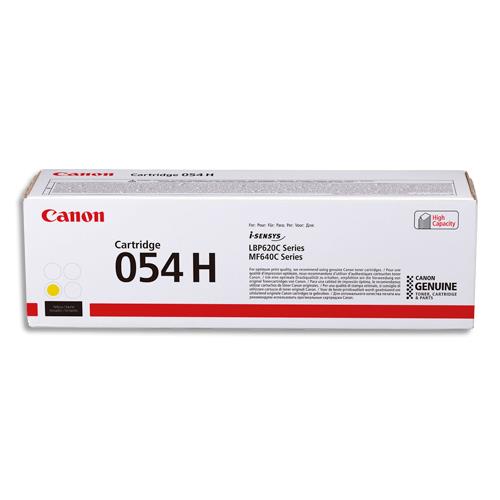 CANON Toner 054H Jaune 3025C002AA (dont eco-taxe de 0,10 €)
