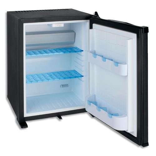 MT INTERNATIONAL Mini Bar 30 litres Noir, 60W, R717, 2 étagères + 2 casiers de porte L40 x H53 x P41,5 cm (dont eco-taxe de 0,85 €)
