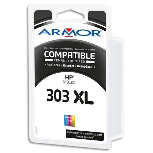 ARMOR Cartouche compatible Jet d'encre HP 303XL 3 couleurs B20757R1 (dont eco-taxe de 0,02 €)