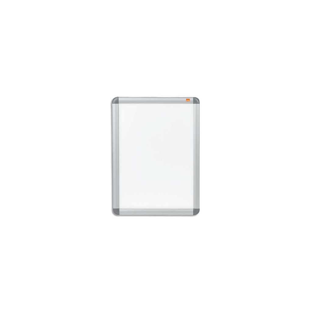 NOBO Vitrine porte-affiche clipsable, aluminium, anti-reflet en PVC, format A3 (dont eco-taxe mobilier de 0,10 €)