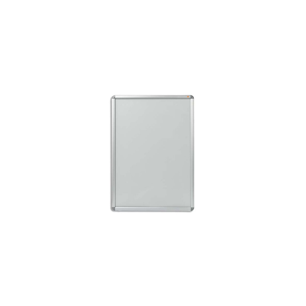 NOBO Vitrine porte-affiche clipsable, aluminium, anti-reflet en PVC, 70 x 100 cm (dont eco-taxe mobilier de 0,50 €)