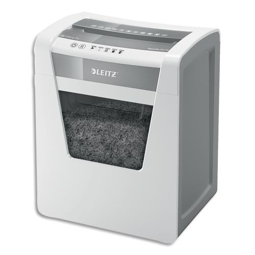 LEITZ Destructeur de documents IQ Office, P-4, coupe croisée, 4x40mm, 15 feuilles, 23L, 80030000 (dont eco-taxe de 1,75 €)