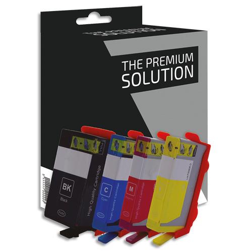 PSN P/4 Cartouche compatible jet d'encre NCMJ HP CN053AE/CN054AE/CN055AE/CN056AE, B8H934XL/935XLR (dont eco-taxe de 0,08 €)
