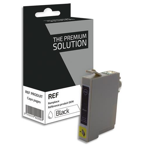 PSN Cartouche compatible jet d'encre noir Epson T1291 - Pomme, C8E1291 (dont eco-taxe de 0,02 €)
