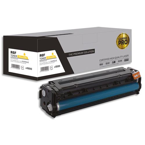 PSN Cartouche compatible laser pro jaune HP CF212A - 131A, Canon 731, L1-HT131Y-PRO (dont eco-taxe de 0,06 €)