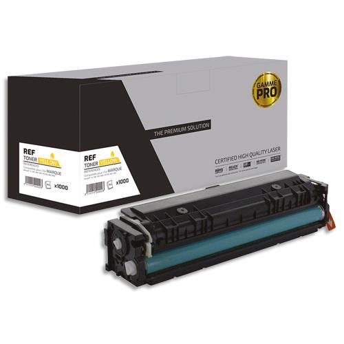 PSN Cartouche compatible laser pro jaune HP CF542A, 203A, L1-HT203Y-PRO (dont eco-taxe de 0,06 €)