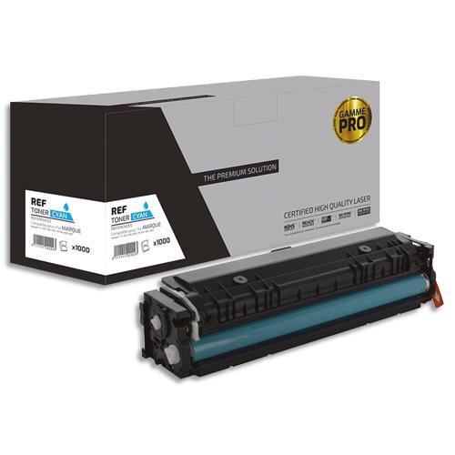 PSN Cartouche compatible laser pro cyan HP CF531A, 205A, L1-HT205C-PRO (dont eco-taxe de 0,06 €)